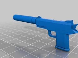 HitMan Toy gun with Silencer