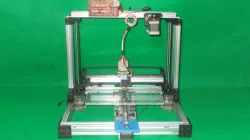 Homemade 3D Printer Machine DIY Case Arduino XYZ Axis Slide Frame Linear Mill Laser Plotter Router 