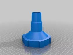 Hose adapter for pool vacuum cleaner