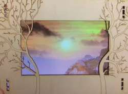 Laser cut Forest Frame