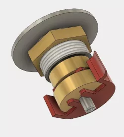 Modmaker 510 squonker connector locking mechanism (large nut)