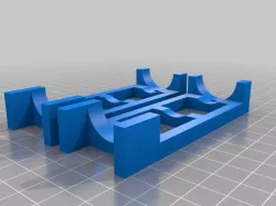 My Customized Parametric Drill Guide for Z-axis Pipes Mostly Printed CNC