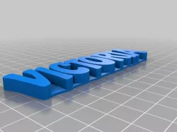 My Victoria Customized Text
