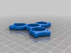 Nickel_608Bearing_My Customized Cat Fidget Spinner