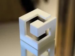 Nintendo Gamecube Logo (In 3D!)