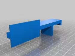 Octoprint 7" Pi Touch Case Mount for Wanhao D6