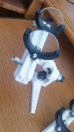 Optical rail + Lens holder full set