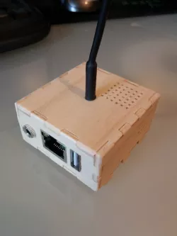 Orange Pi Zero Box wood CNC lasercut