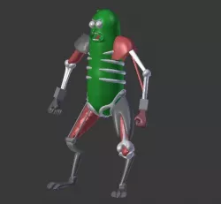 Pickle Rick (Pickle-Mouse cyborg)