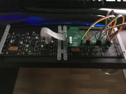 Pincab DMD ledmatrix panel holder