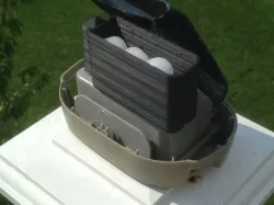 Rain Gauge Spider and Wasp Repeller