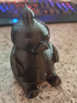 Roadhog Gummy Bear Overwatch with flat base