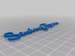 sewing box  clicker font 