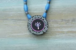 Sheikah Pendant – NeoPixel Jewelry with GEMMA M0