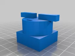 Simple cable holder