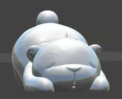 Sleeping Panda (no supports)