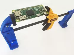 Small Trigger Clamp Table Stand Conversion