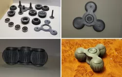 Spinner with massage balls