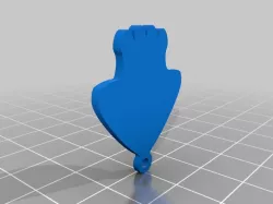 Splatoon Inkling Keychain