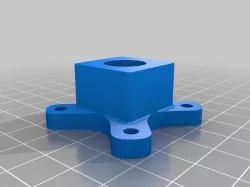 Trapezoidal thread nut holder (10x2)
