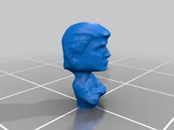 Trump Bust OBJ File