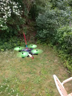 Two piece quad frame