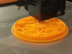Voronoi microstructure RC wheel (Traxxas E-Revo 1:16 but adaptable)
