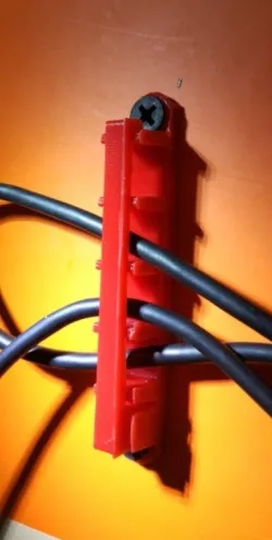 Wall cable holder
