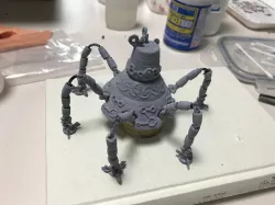 wire-leg Guardian ( from zelda  BOTW )   