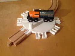 Wooden Train Turntable - 150mm table - Brio/Thomas