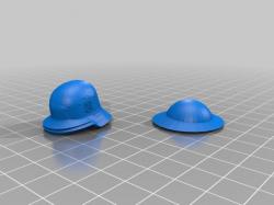 lego ww2 helmets 3d models STLFinder