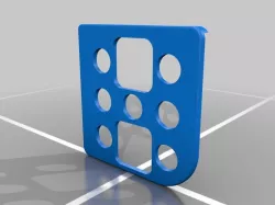 Yard Dice Drill Template