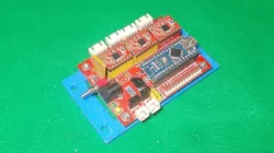 096-Homemade CNC Case Machine Arduino DIY 3D Printer Laser Mill Router Milling Aluminium Frame.