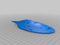 1/1400 Scale Intrepid Class Starship (Voyager)