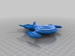 3d printable minecraft Green Lantern Interceptor 