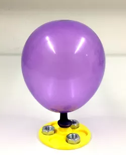 Air cushion disc for use with ballon