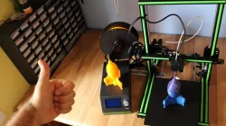 Anet E10 print test ROCKET 