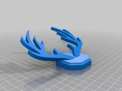 Antlers and Mount
