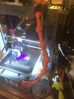 Camera and Light boom for 3D printer
