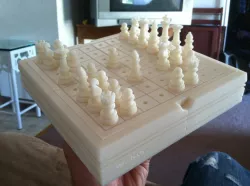 Chess Board with Case