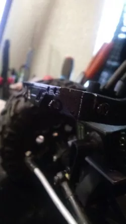 custom scx10 front bumper axial chassis part