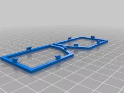 DJI goggles snap-in lens holder