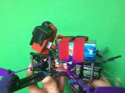 Drone action cam holder.
