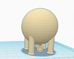 Epic Pipeline Spherical Storage Tank