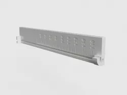 Extruder Filament Feed Calibration Ruler