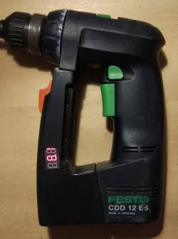 FESTO cordless drill CDD 12 battery holder
