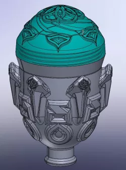 Fire Staff Glow Mod Pod