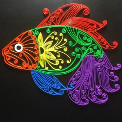 STL file Bass fish wall art large mouth bass wall decor 2d art 🐠・3D  printer design to download・Cults