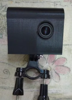GoPro 3 + 4 snap-on rain shield V1.1