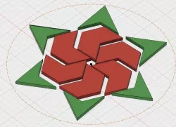 Hexagram, Hexagonal Star, Hexagon Puzzle